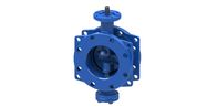 ANSI Standard Worm Gear Valve In Ductile Iron Voor Voedsel / Drankindustrie