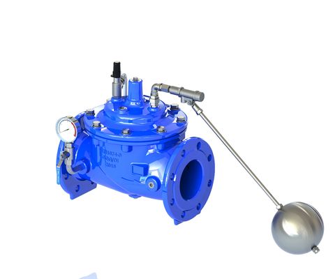PN10 PN16 PN25 Float Control Valve with Hydraulic Actuator and Flange Ends for Water Tank Level Control