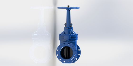 PN16-drukclassificatie Flanged Connection Corrosion Resistant Water Gate Valve voor industriële leidingbesturing