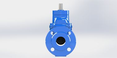 Grote stroomcapaciteit BS Flanged Water Gate Valve met handmatig / elektrisch aangedreven schakelaar