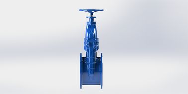 Waterpoortklep met zachte afdichting met hoge doorstromingskapaciteit voor industriële toepassingen