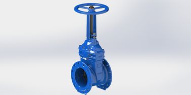 Grote stroomcapaciteit BS Flanged Water Gate Valve met handmatig / elektrisch aangedreven schakelaar