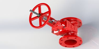 Flanke- of groeftype niet-opkomende stengel-resilient zitklep