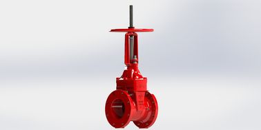 Lichte werking koppel 12 inch Fm goedgekeurde poortklep met EPDM-zegel