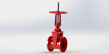 2-12 Ul Fm Gate Valve Fusion Bonded Epoxy Coating Flanged Connection voor brandbeveiliging