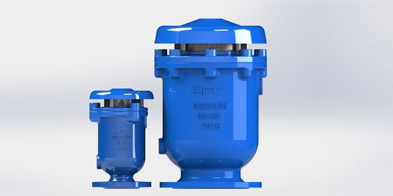 50-300 mm ductiel ijzer gecombineerde luchtvrijlaat met drie functies voor industriële vloeistofsystemen