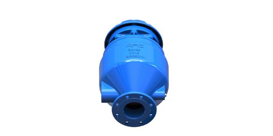 Ductile Iron Sewage Air Release Valve with High Temperature Resistance ≤80°C and Anti-Corrosion Fusion Bonded Epoxy Coating for Wastewater Treatment