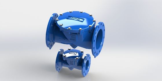 EN12266 teststandaard flexibele terugslagklep met flensaansluiting en EPDM-afdichtingsmateriaal voor industriële vloeistofregeling