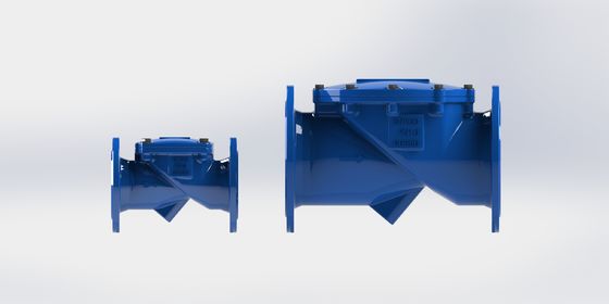 Ductiel IJzeren Zwenkflex Terugslagklep met Flensaansluiting en EPDM Afdichting voor Industriële Leidingcontrole