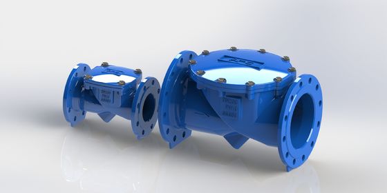 ISO-gecertificeerde swingflex-controleventiel met EPDM-dichtingsmateriaal voor een temperatuurbereik van 0-80 °C