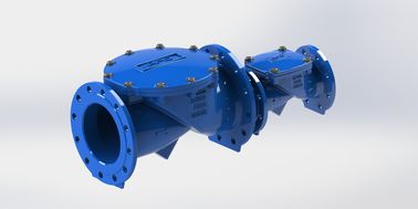 Schommeling Flex Nylon Reinforcement van de de Controleklep van de 40 Graad Rubberschijf Anti het Waterhamer