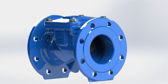 PN16 Druktrap Zwenk Flex Keer Klep met Flensverbinding en ISO Certificering voor Industrieel Gebruik