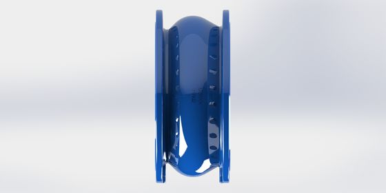 Soft Seal Non Slam Check Valve met anti water hamer en flens verbinding voor betrouwbare stroomregeling