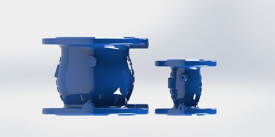 Soft Seal Non Slam Check Valve met anti water hamer en flens verbinding voor betrouwbare stroomregeling