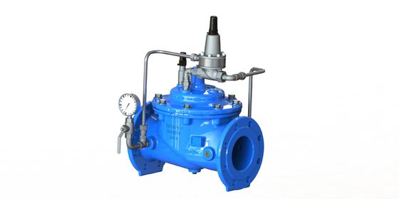 2-40 Inch Flensdrukregelklep met PN25 Maximale Druk voor Waterzuiveringssystemen