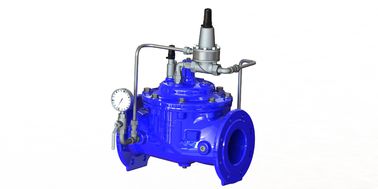 Hoogstroomcapaciteit verstelbare drukverlagende klep voor schone watersystemen met P500-piloot