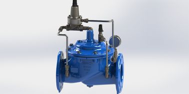 2-40 inch PN25 drukcontrole flenster, ductiel ijzeren drukondersteunend klep