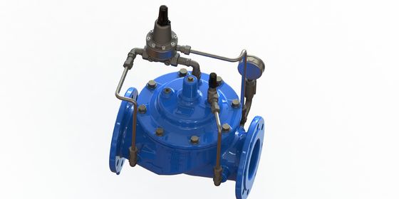 PN25 Maximale drukhoudende klep met een constructie van ductiel ijzer voor toepassingen bij 0-80 °C