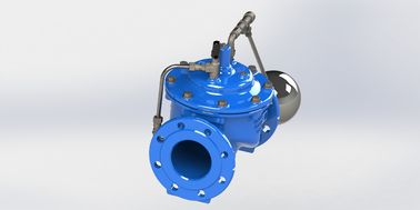 Flanke eindverbinding Float Control Valve gemaakt van GGG50 materialen en roestvrij staal 304 voor hoge prestaties