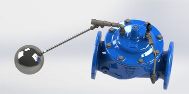 EPDM rubber float control valve met modulatiecontrole type en EN1074-5 flens
