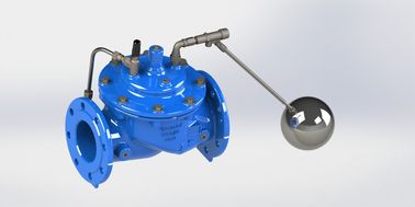 EPDM rubber float control valve met modulatiecontrole type en EN1074-5 flens
