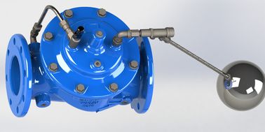 Flanke eindverbinding Float Control Valve gemaakt van GGG50 materialen en roestvrij staal 304 voor hoge prestaties