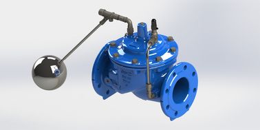 GGG50 Materialen EN1074-5 Flanke lineaire stroomkenmerken Float Control Valve voor industriële
