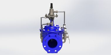 Handmatige activering SS304 Pilot Water Flow Control Valve EPDM Seal Material Voor verzegeling