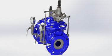 Handmatige activering SS304 Pilot Water Flow Control Valve EPDM Seal Material Voor verzegeling