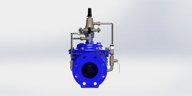 Handmatig hydraulisch bediende stroomregelklep Ductiel ijzer materiaal
