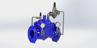 EPDM Seal Flow Control Valve SS304 Pilot EN1074-5 Nylon Versterkingsdiafragma