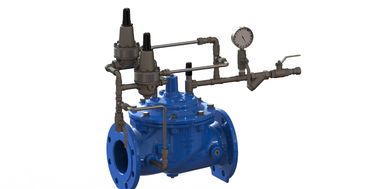 Handmatig globe-type/overspanning anticiperende klep A2A5 met EPDM-diafragma en flens-eindverbinding