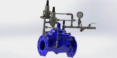 Watersystemen Flanke Eindverbinding Overspanning Anticipating Valve Met Nylon Versterking Diafragma