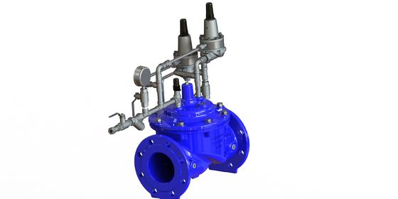 EPDM-rubber gecoate nodulair gietijzeren anticipatieklep met anticipatiefunctie voor watersystemen