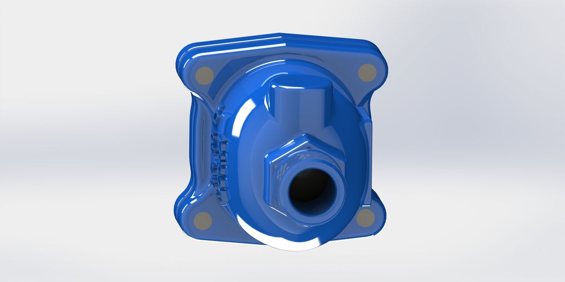 Ductiel IJzer Combinatie Ontluchtingsklep met Schroefdraad- en Flensaansluiting EN1074-4 Gecertificeerd voor Leidingnetwerken