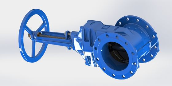 Waterpoortklep met laag onderhoud met EPDM-zegel en 2-32 inch groottebereik voor industriële watercontrole