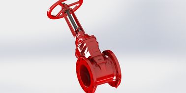 Lichte werking koppel 12 inch Fm goedgekeurde poortklep met EPDM-zegel