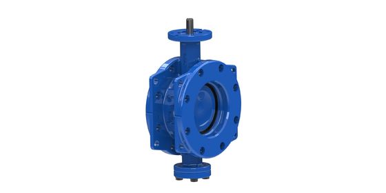 Dubbele Excentrische Klep met Roestvrijstalen Schijf en EPDM Afdichting voor Water Toepassingen met FM Certificaat